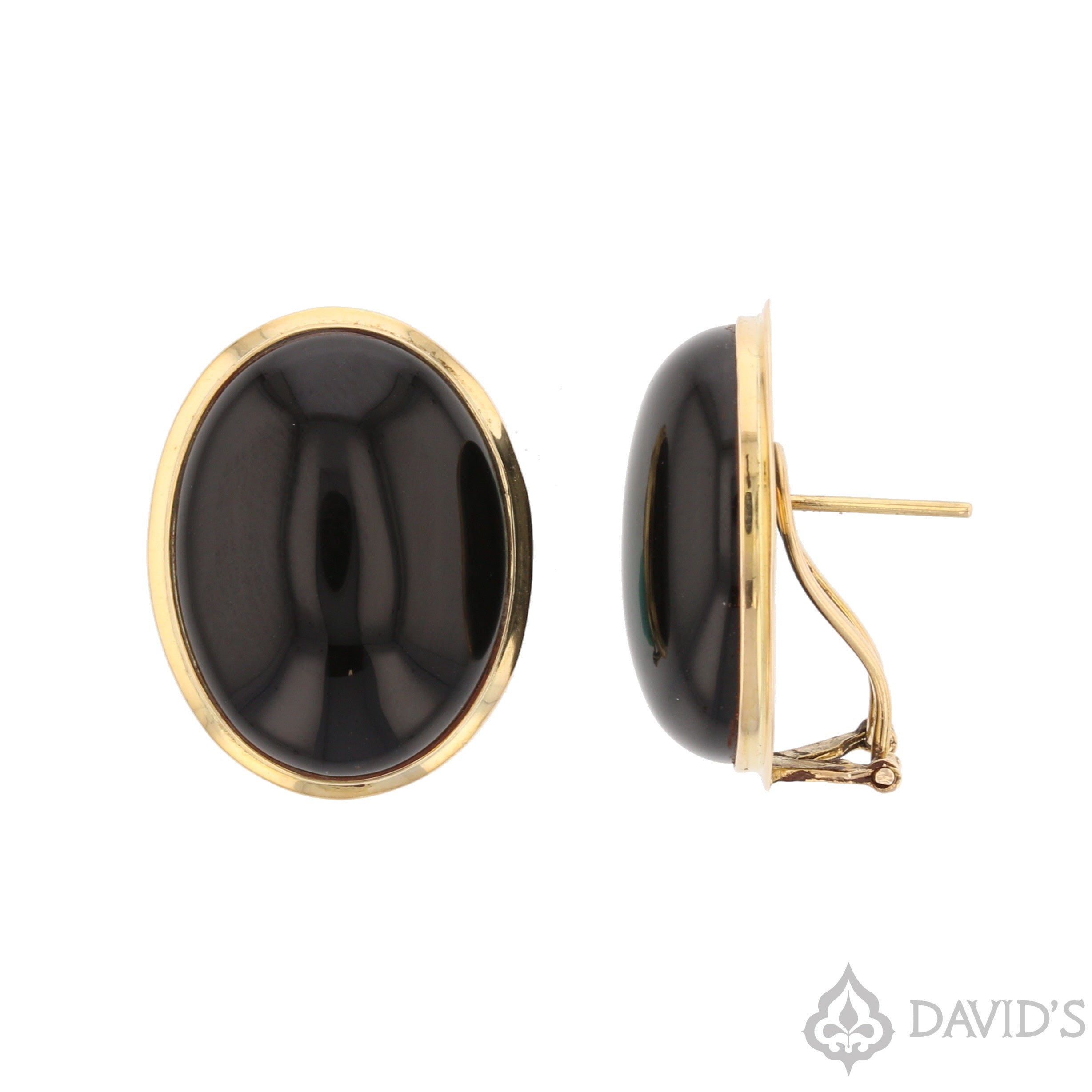 Onyx Earrings - David's Antiques & Jewelry