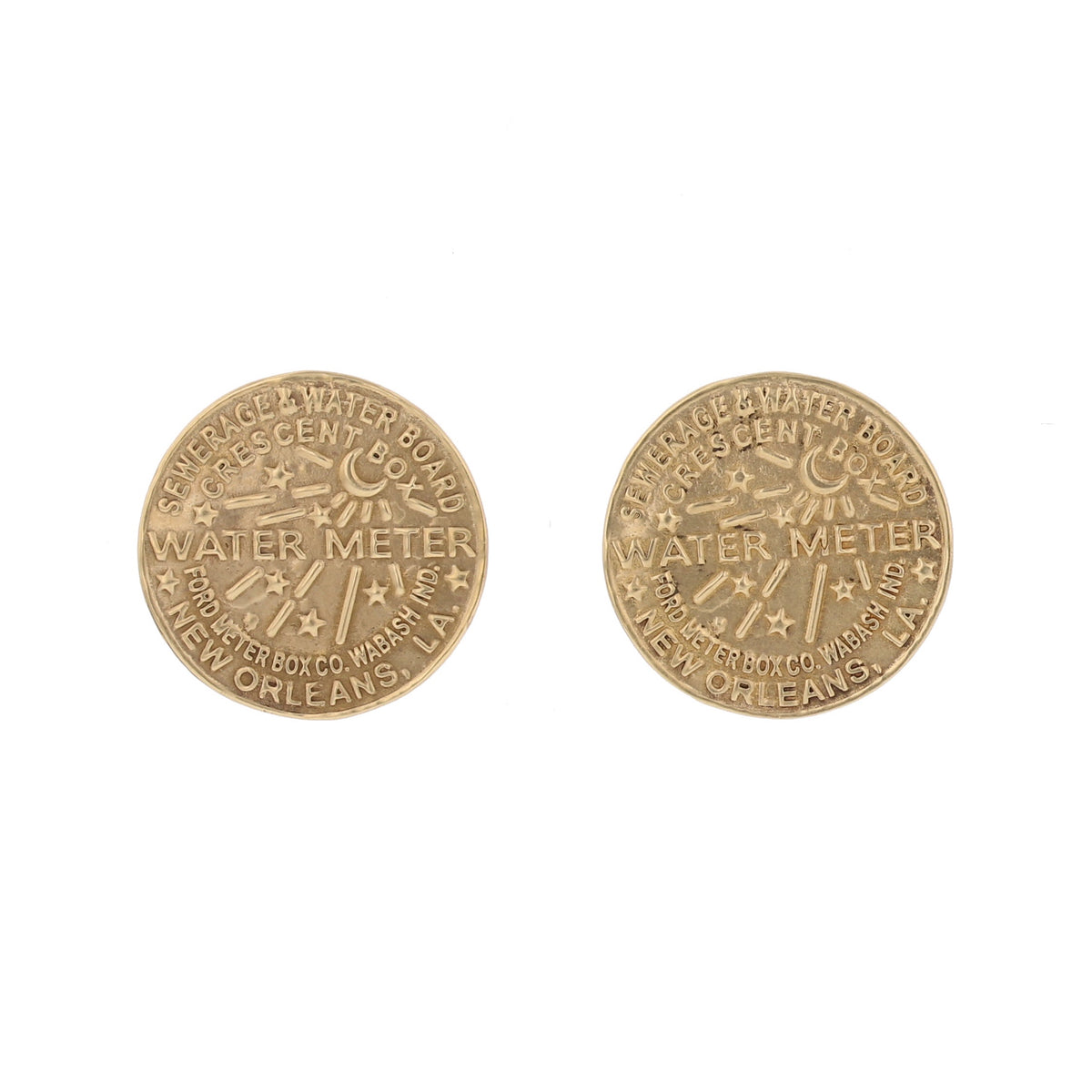 Watermeter Stud Earrings - David's Antiques & Jewelry
