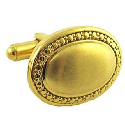 Gold Plated Cuff Links - David's Antiques & Jewelry