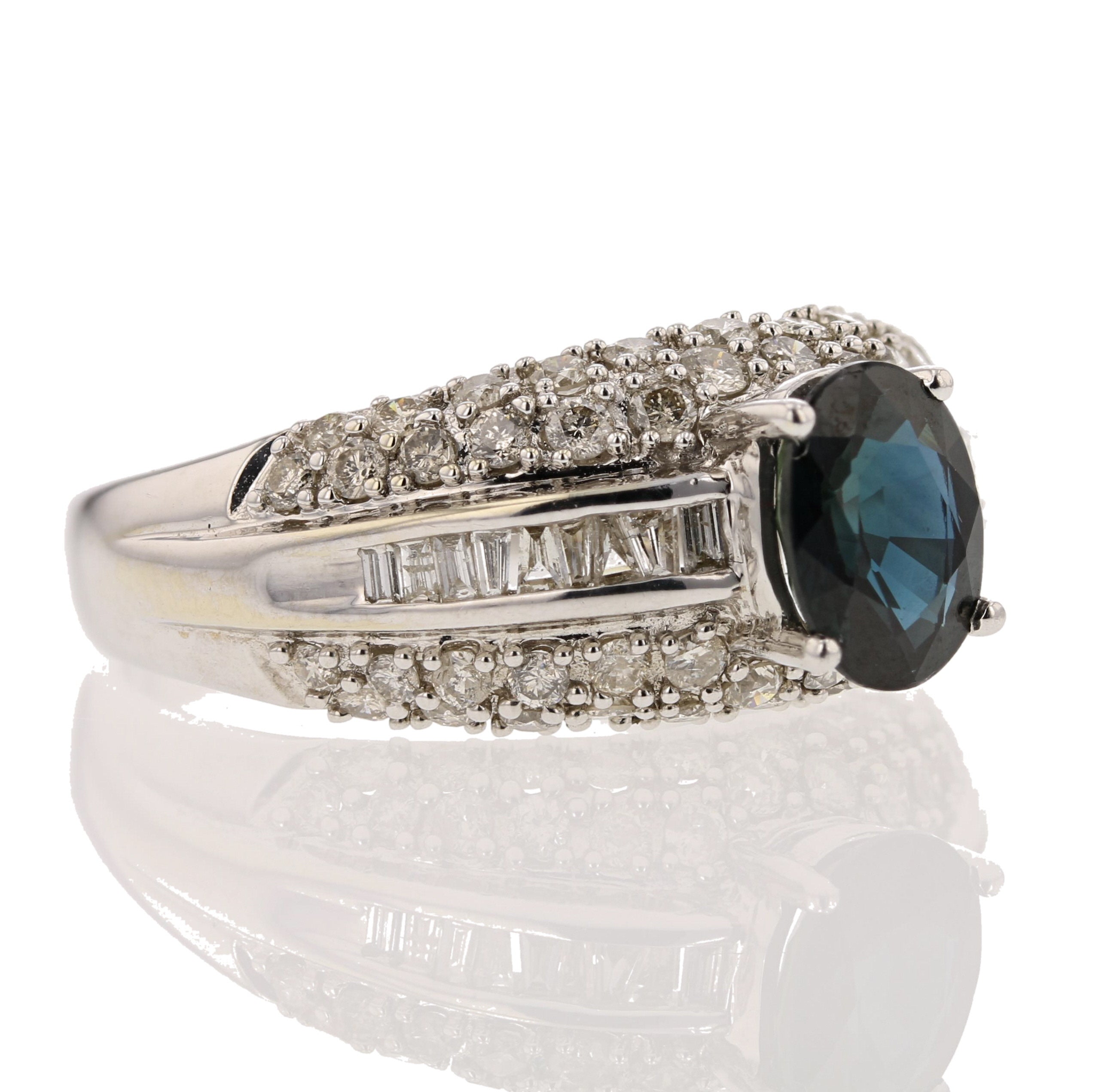 Of center view of the ring