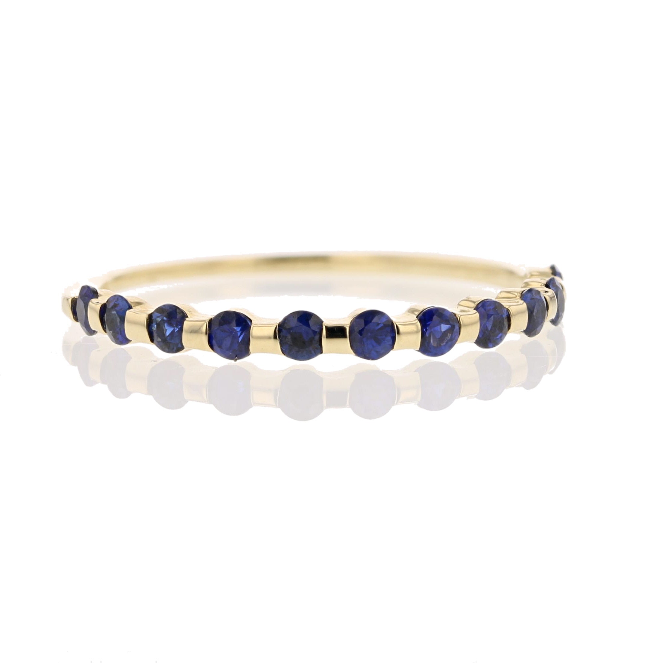 Stop & Go Sapphire Yellow Gold - David's Antiques & Jewelry