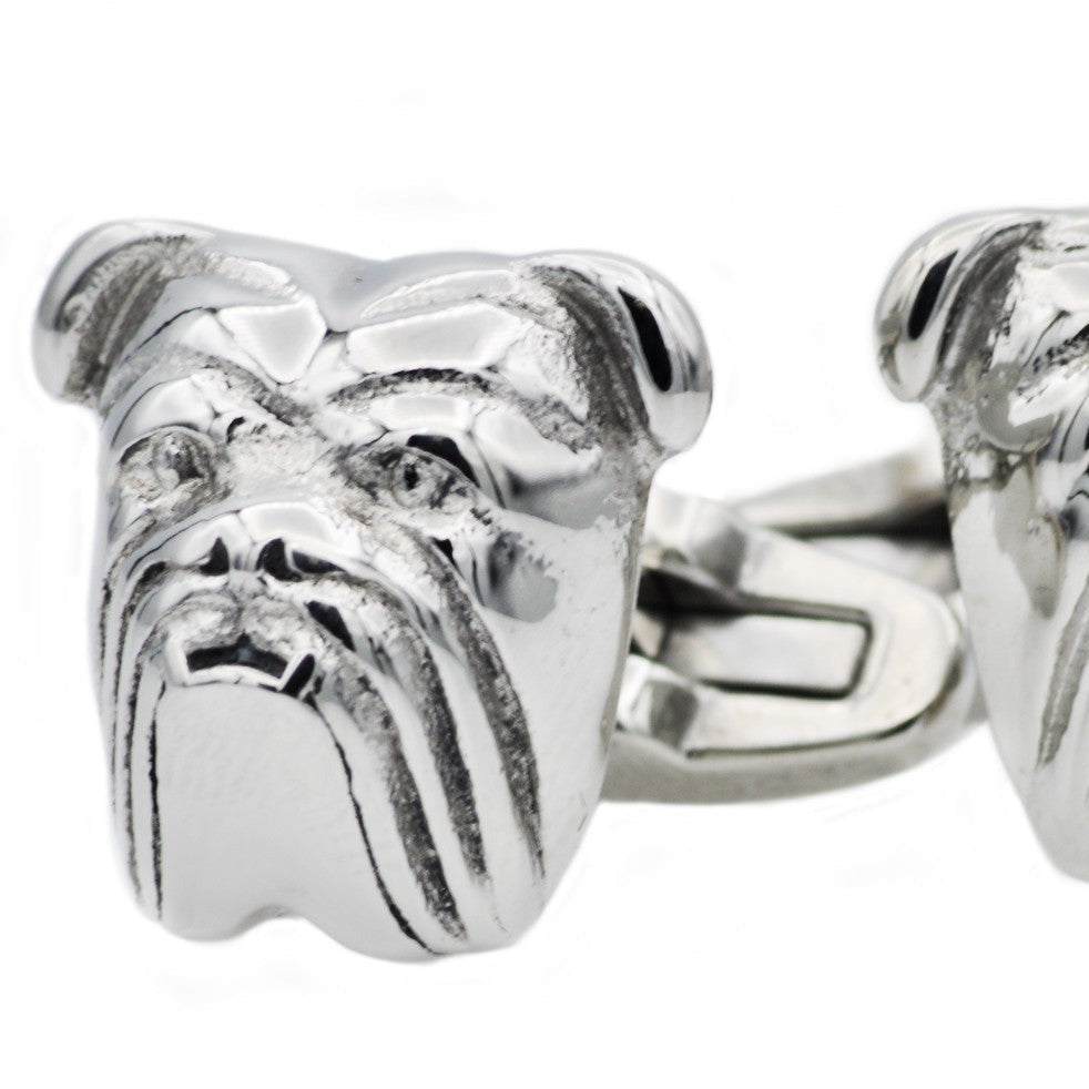 Bull Dog Cufflinks - David's Antiques & Jewelry