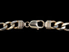 Heavy Sterling Silver Figaro Chain Necklace, 22 Inch 881597 — second view