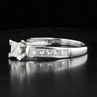 Diamond Ring White Gold - David's Antiques & Jewelry
