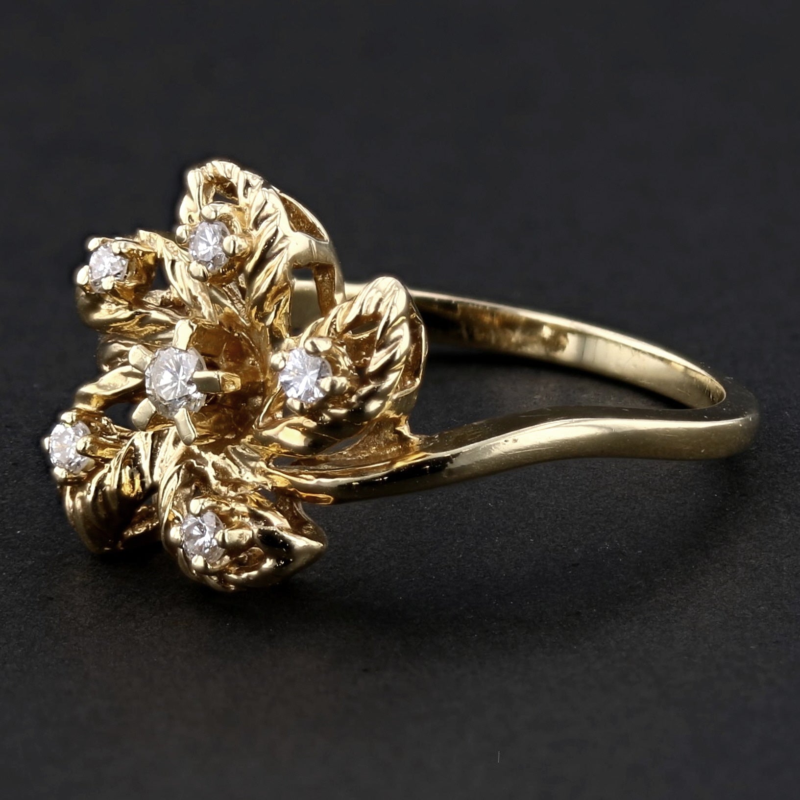 Diamond Gold Ring   890261 - David's Antiques & Jewelry