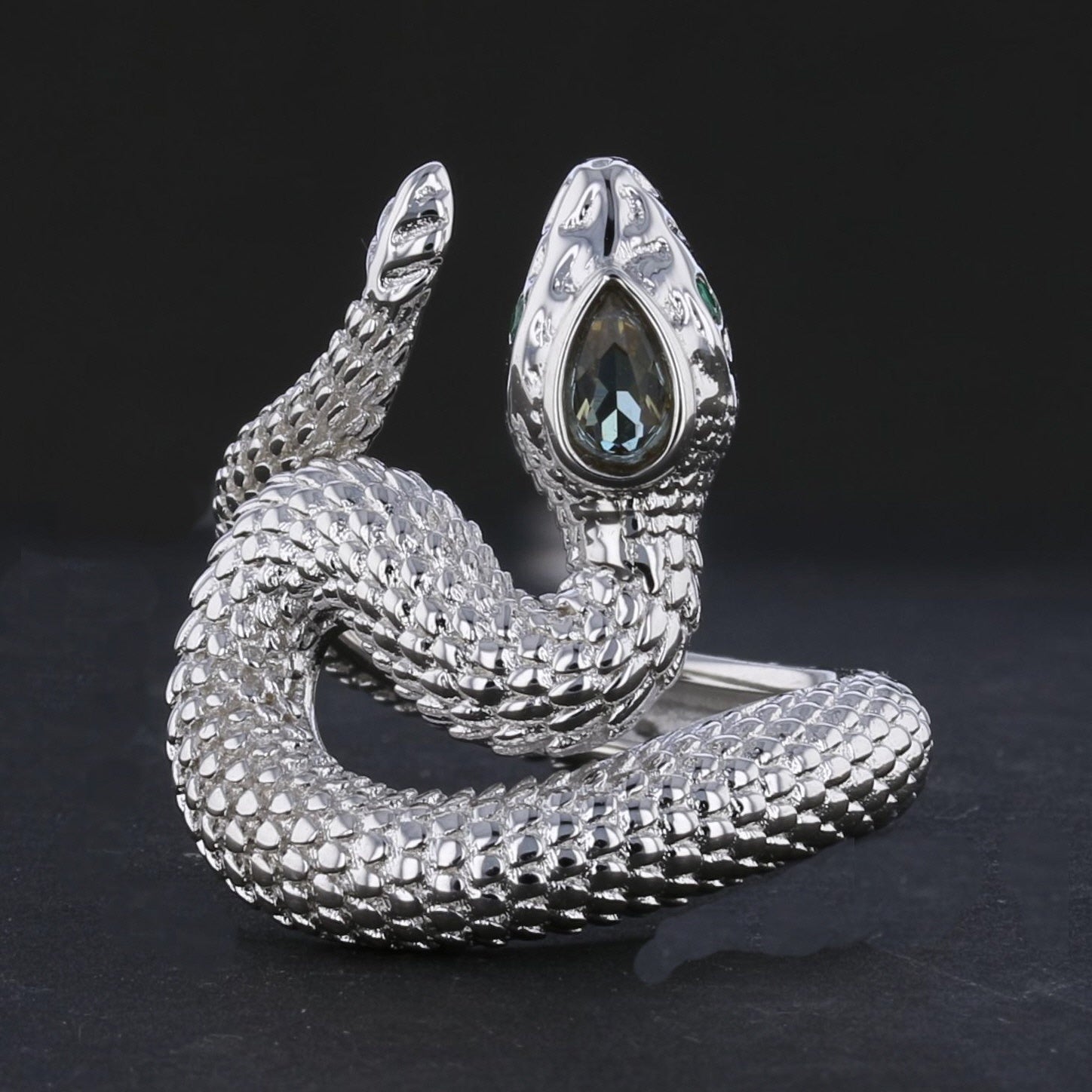 VooDooStone Snake Ring - David's Antiques & Jewelry