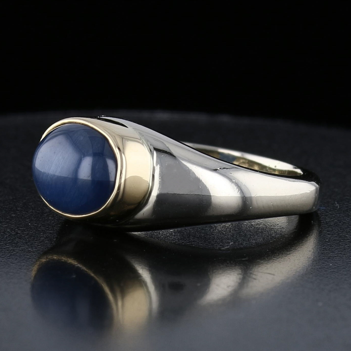 Vintage Gold Star Sapphire Ring - David's Antiques & Jewelry