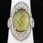 VooDooStone Filigree Ring - David's Antiques & Jewelry
