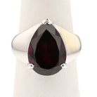 Pear Shape Garnet Ring - David's Antiques & Jewelry