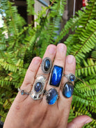 Labradorite Ring Selection - CONTACT US FOR CURRENT STOCK - David's Antiques & Jewelry