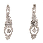 Front view of both earrings 