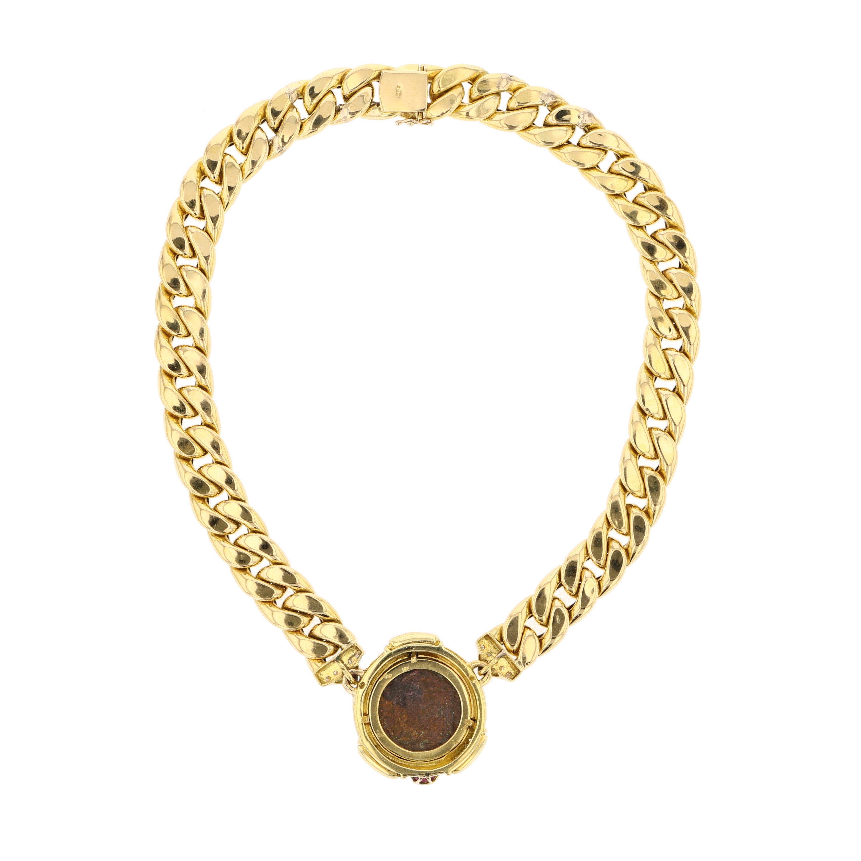 Back of the entire necklace shot