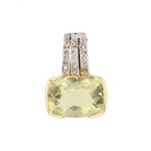 Citrine  &  Diamond  Pendant - David's Antiques & Jewelry